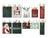 Merry Moments 10pk Gift Bag Set View 2