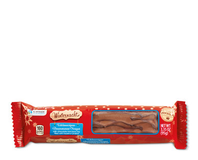 Winternacht Dark Chocolate or Hazelnut Praline Marzipan Log | ALDI US