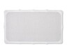 Huntington Home Loofah Anti-Slip Bath Mat White