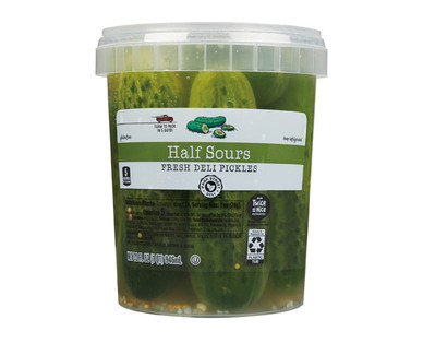 Half Sour Fresh Whole Pickles - Park Street Deli | ALDI US