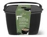 Crofton Mini Countertop Compost Bin Black