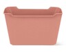 Huntington Home Plastic Storage Bins XL Rust Red