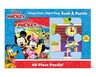 Phoenix International Book &amp; Puzzle Set Mickey Mouse Clubhouse