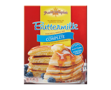 Aunt Maple's Buttermilk Pancake Mix | ALDI US