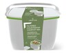 Crofton Mini Countertop Compost Bin White