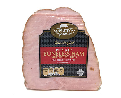 Appleton Farms Quarter Boneless Sliced Ham Assorted Varieties | ALDI US