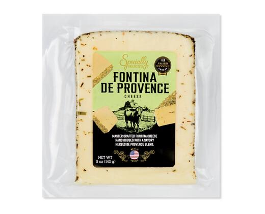 Specially Selected Award Winning Fontina de Provence Cheese