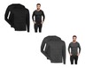 Adventuridge Men&#039;s Base Layer 2 Pk Top Black and Grey In Use