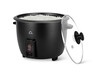 Ambiano 20 Cup Rice Cooker and Steamer Black In Use