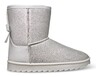 Lily &amp; Dan Toddler or Childrens Cozy Boots Silver