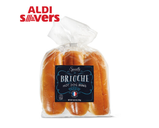 ALDI Savers Specially Selected Brioche Hot Dog Buns
