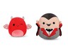 Jazwares 8&quot; Squishmallow Halloween Red Devil and Vampire