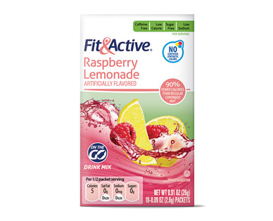 drink mix active fit serve single aldi beverages mixes