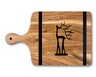 Crofton Holiday Wood Reindeer Acacia Paddle Board