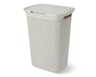 Ezy Storage Decorative Laundry Hamper Light Gray View 1