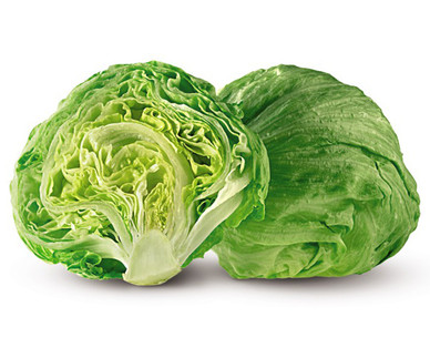 iceberg lettuce carbohydrate amount