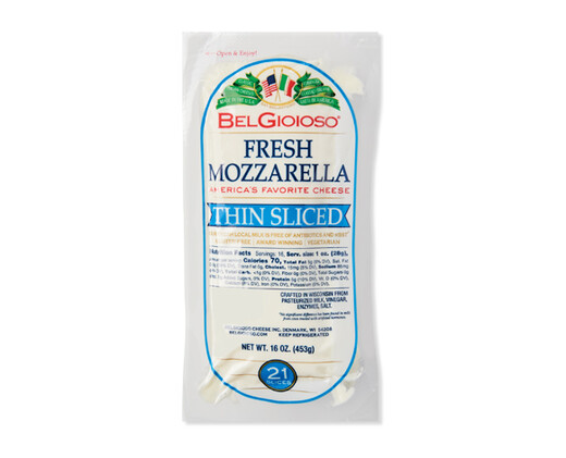 BelGioioso Thin Sliced Fresh Mozzarella | ALDI US