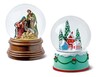 Merry Moments Snow Globe Nativity and Houses