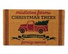 Merry Moments 18&quot; x 30&quot; Holiday Coir Mat Red Truck