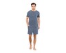 Crane Men&#039;s Eco Loungewear Set Navy In Use