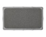 Huntington Home Loofah Anti-Slip Bath Mat Gray