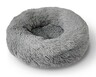 Plush Pet Bed Medium Grey