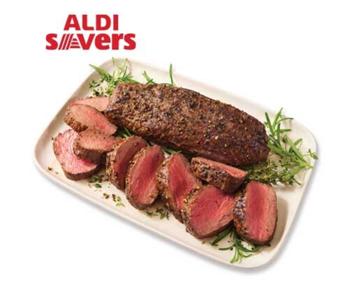 ALDI Savers Morton&#039;s of Omaha Marinated Petite Tender