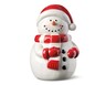 Crofton Holiday Ceramic Cookie Jar Snowman