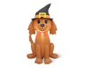 Huntington Home 4’ Halloween Inflatable Dog