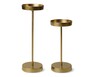 Huntington Home Metal Candle Holders Gold Pillar