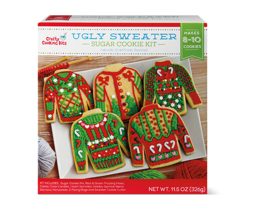 Crafty Cooking Kits Ugly Sweater Cookie Kit