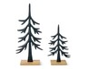 Merry Moments Sculpted Trees Black