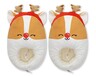 Squishmallow Holiday Slippers Corgi