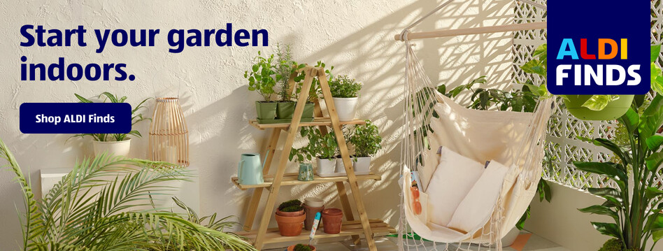 Start your garden indoors. Shop ALDI Finds.