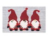 Merry Moments 18&quot; x 30&quot; Holiday Artisan Accent Rug Gnomes