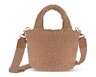 LIVE IN STYLE Sherpa Tote Brown