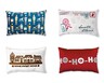 Merry Moments Holiday Decorative Pillow Nutcracker, Letter to Santa, Gingerbread Village and Ho Ho Ho Lumbar