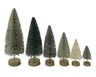 Merry Moments Bottle Brush Trees Sage Green/Grey