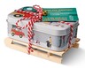 Huntington Home Sled Tin Candle Birch, Coconut &amp; Vanilla View 1