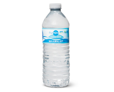 Purified Drinking Water Bottles Puraqua Aldi Us