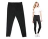 Serra Ladies High Waisted Legging Gray Rib In Use