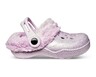 Lily &amp; Dan Toddler and Childrens Warm Lined Clogs Purple Glitter