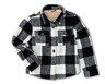 Lily &amp; Dan Children&#039;s Plaid Shacket Black Plaid