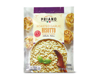 Priano Four Cheese, Roasted Garlic or Asparagus Risotto | ALDI US