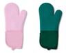 Huntington Home Oven Mitt Pink and Green