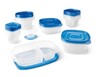 Crofton 50pc Food Storage Set Blue