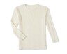 Serra Ladies Waffle Pullover White