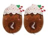 Squishmallow Holiday Slippers Hot Cocoa