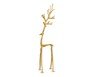 Merry Moments Holiday Reindeer Elegant Gold View 2