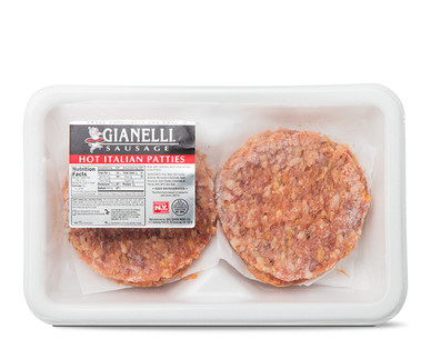 Gianelli Hot Italian Sausage Patties 